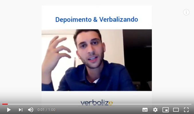 Read more about the article Depoimento & Verbalizando