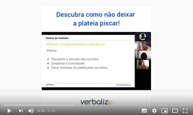 Read more about the article Descubra como não deixar a plateia piscar!