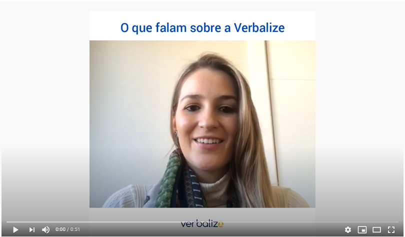 Read more about the article O que falam sobre a Verbalize
