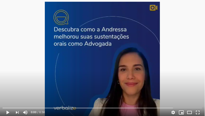 Read more about the article Descubra como a Andressa melhorou suas sustentações orais como Advogada