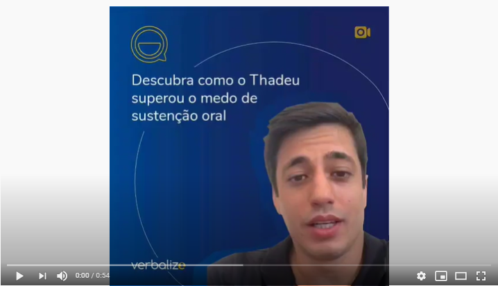 Read more about the article Descubra como o Thadeu superou o medo de sustentação oral
